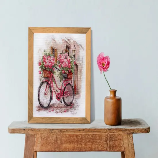 Cross-stitch kit - The long-awaited rendezvous {2}