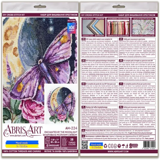 Cross-stitch kit - Enchanted by the moonlight {3}