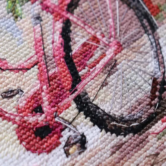Cross-stitch kit - The long-awaited rendezvous {6}