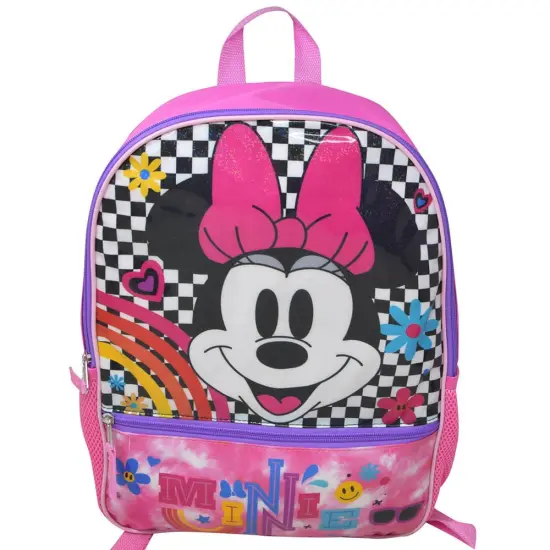 Disney Minnie Mouse Girls School Backpack 16" with pockets {1}