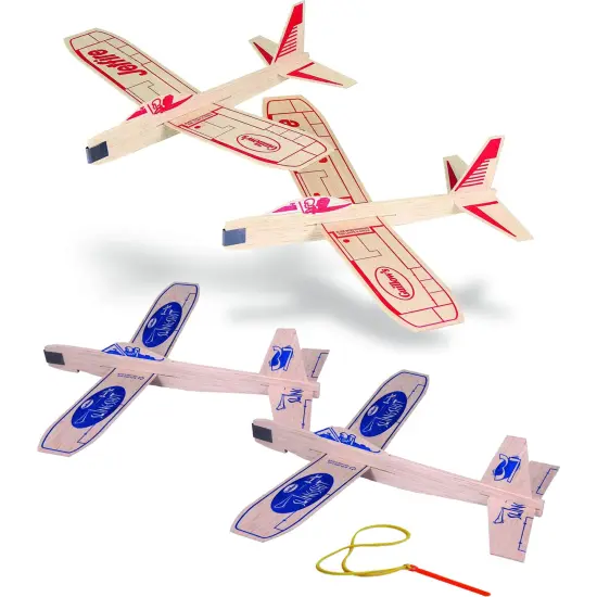 Guillow Hand Toss Twin Pack Bundle Building Kit {6}