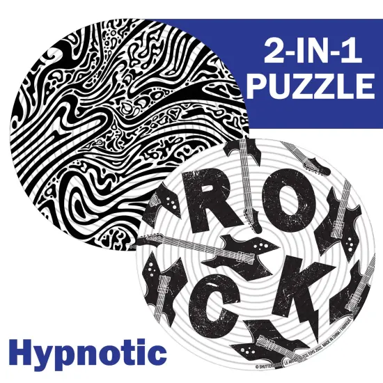 Spin Flip Puzzle: Hypnotic 2L- 14 Rings - 2-In-1: Double-Sided Puzzle, Spin-Flip-Solve, 360 Degress Of Puzzling, Fidget Toy, Adults & Kids 8+ {3}