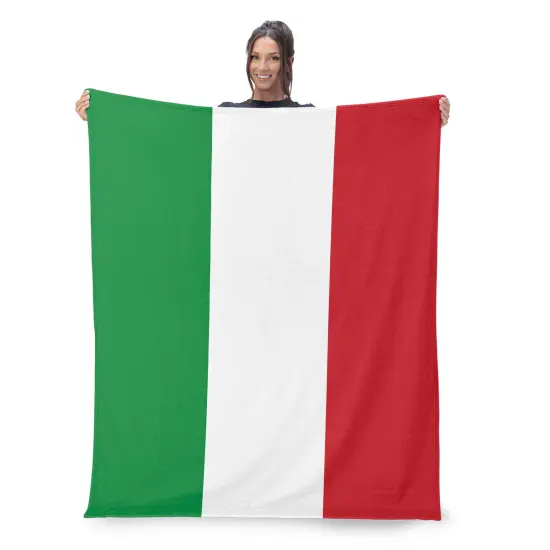 Country Flag Silk Touch Throw Blanket Italy {2}