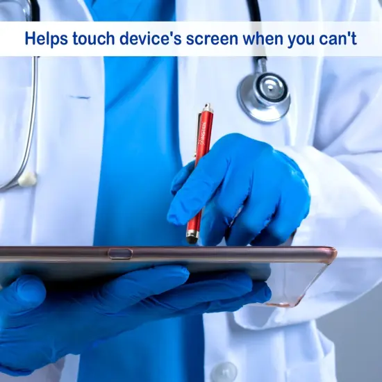 Insten 30 Pack Universal Stylus Pen for Touch Screens, Capacitive Stylus for Tablet Smart Phone All Touch Screen Devices, 10 Multicolor {4}