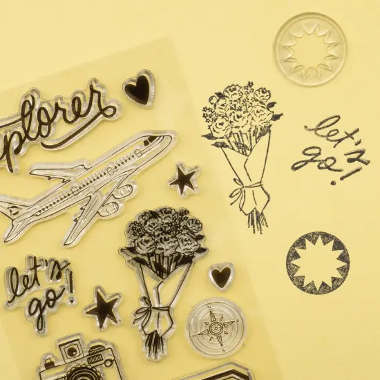 Maggie Holmes Round Trip Clear Stamps 17/Pkg {5}