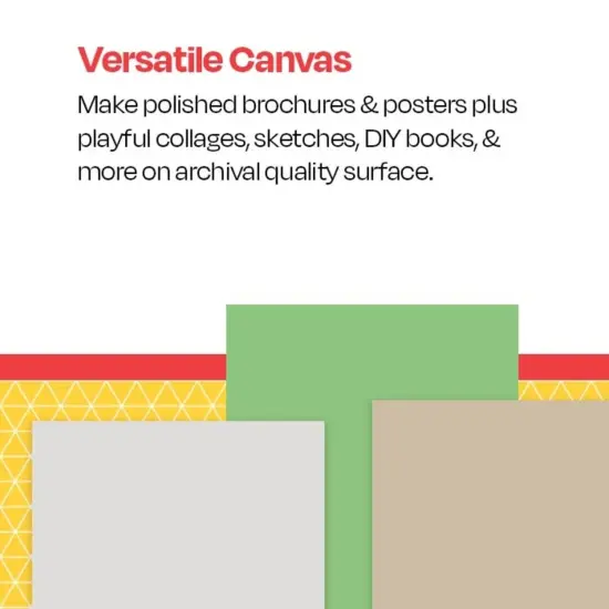 School Smart Bristol Board, 18 x 24 Inches, Assorted Colors, Pack of 100 {4}