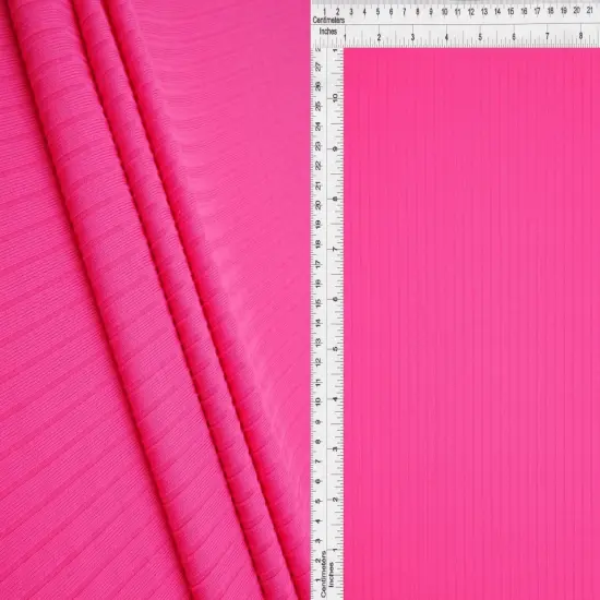 8x3 Yummy Rib Solid Knit Fabric 58/60" Wide Perfect for Loungewear & Casualwear CLAY {7}