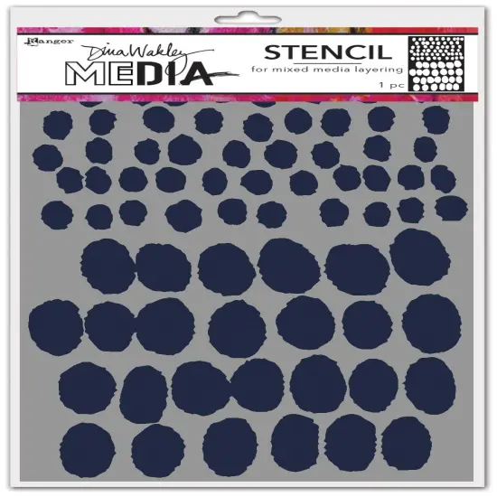 Dina Wakley Media Stencils 9"X6" {1}