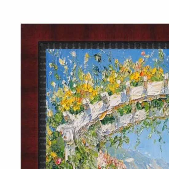 Diploma Mahogany With Black Lip Picture Frame 28x40 frame {1}