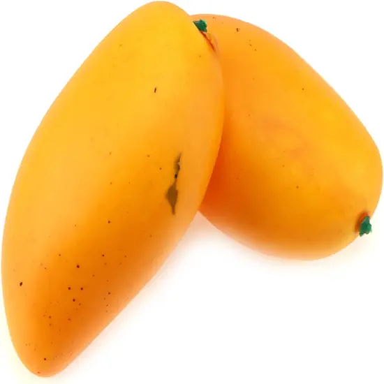 4Pack Artificial Mango,Fake Green Mango Fake Fruit Artificial Fruits {4}