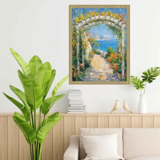 Narrow Gold Stars Picture Frame 11x17 frame {3}