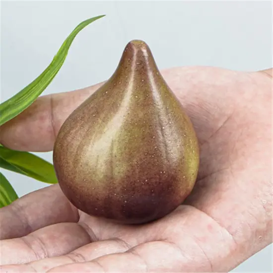 8PCS Realistic Fig Artificial Fruits {3}