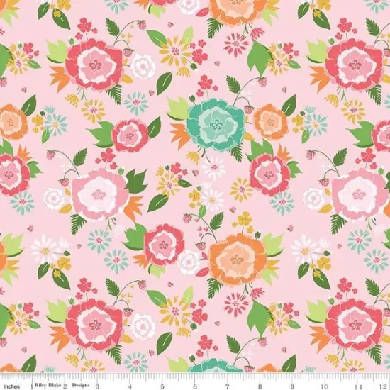 Main in Pink (c16370-pink) | Summer Skies and Fireflies | Gracey Larson | Riley Blake {1}
