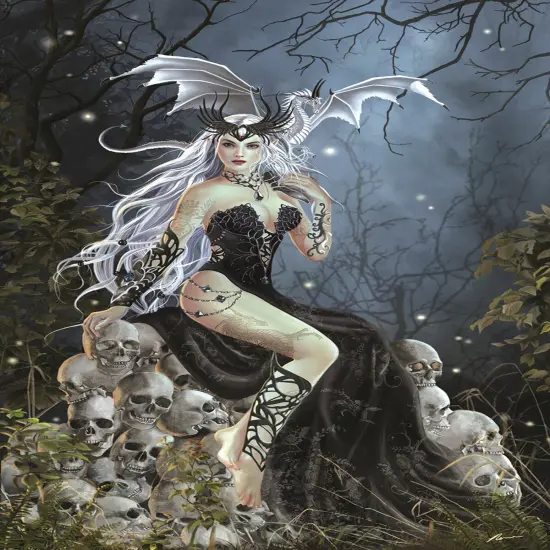 Sunsout Mad Queen 1000 pc Halloween Jigsaw Puzzle 67603 {6}