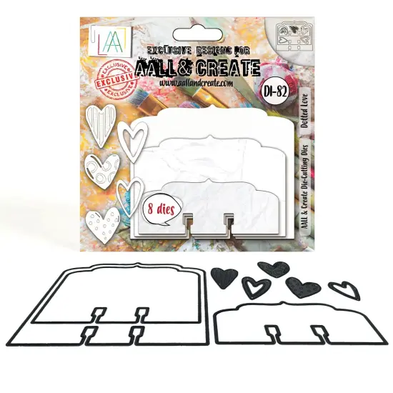 AALL And Create Die Set-Dotted Love {1}
