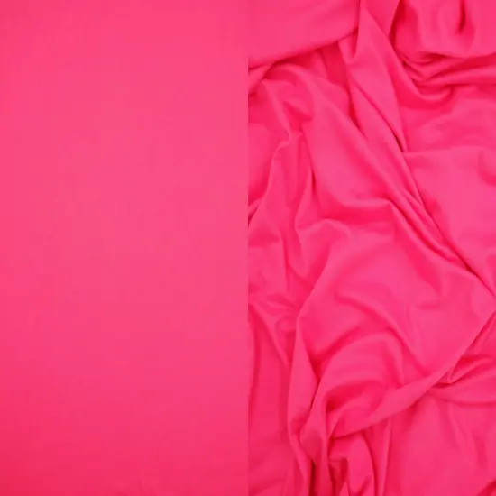 1 Yard Solid DTY Brushed Knit Fabric, 58/60&Prime; Wide Polyester Spandex Blend MAUVE WOOD {5}