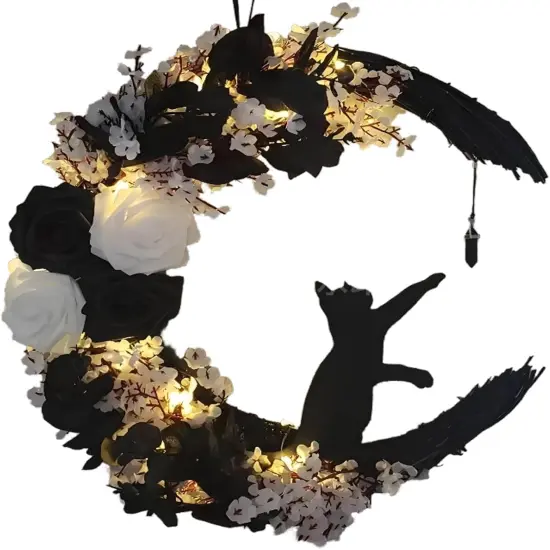 2025 Halloween Wreaths for Front Door {1}