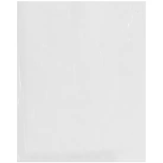 Plymor 12" x 15", 4 Mil Flat Open Clear Plastic Poly Bags {1}