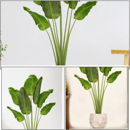 Green Plant Wall Decals 3D Potted Plant {3}