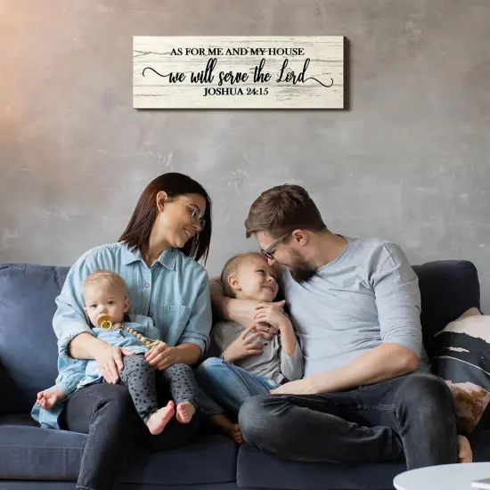 Bible Verse Scripture Wall Signs - Joshua {5}