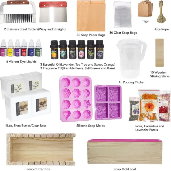Soap Making Kit for Adults and Kids {3}