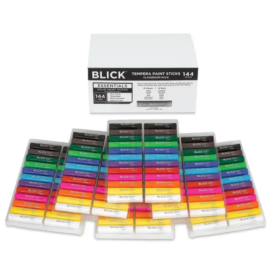 Blick Essentials Tempera Paint Sticks - Set of 144 {1}
