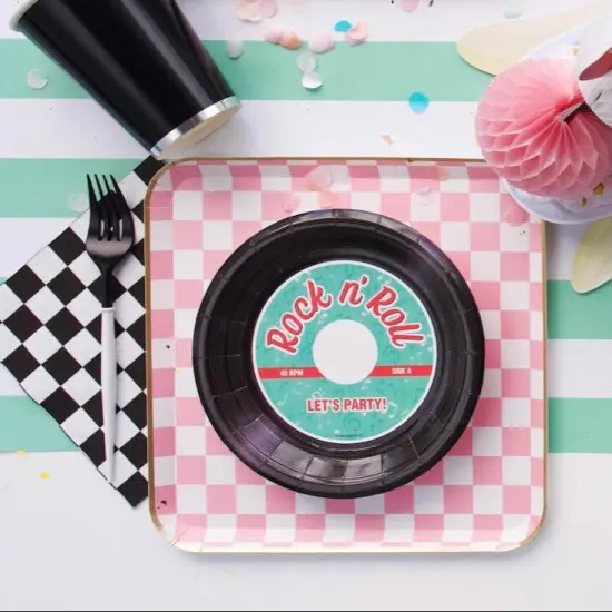 FANCY BLACK & WHITE CUTLERY {4}