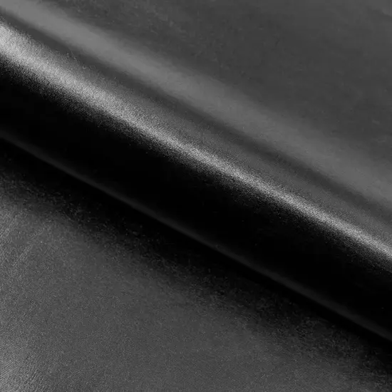 1 Yard Fantasy Foil Polyester Spandex Fabric 36" x 58/60" Black/Black {2}