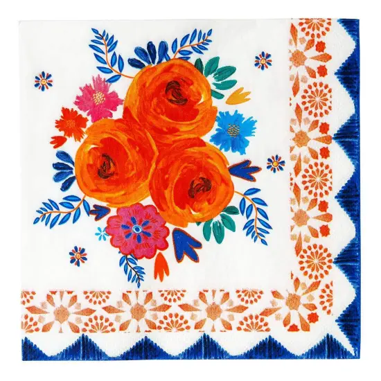 BOHO SPRICE FLORAL NAPKINS {1}