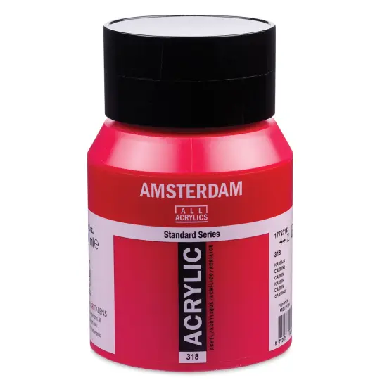 Amsterdam Standard Series Acrylic - Carmine, 500 ml bottle {1}
