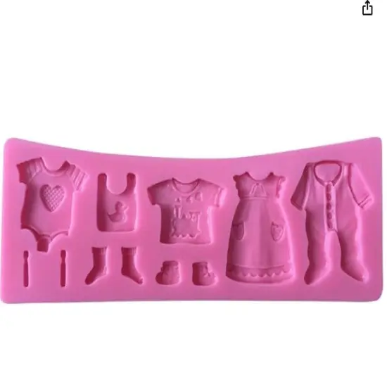 Baby Clothes Silicone Mold {5}