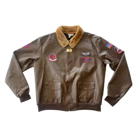 Top Gun: Maverick Bomber Jacket Costume Adult Mens {1}