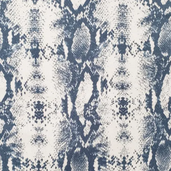 1 Yard Rayon Crinkle Denim Blue Woven Fabric, 50/52&Prime; Wide 100% Rayon {2}