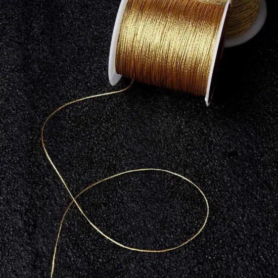 Gold Thread String for Bracelet Making {4}