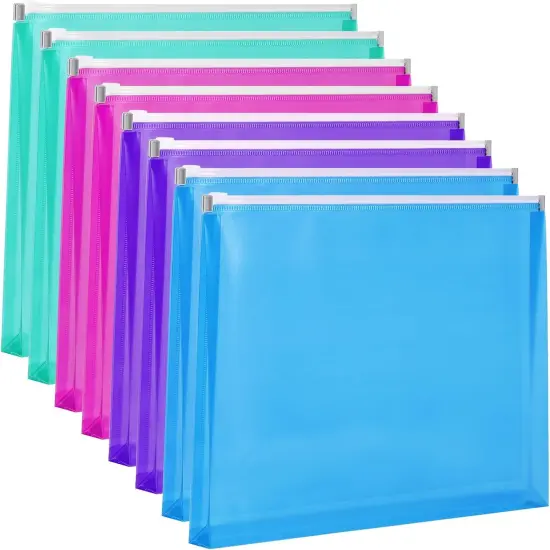8pcs Plastic Envelopes {1}