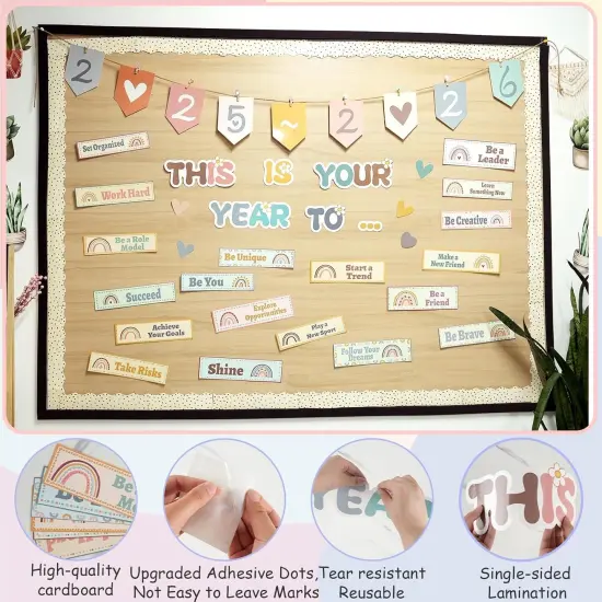 Boho Classroom Bulletin Board Decorations {2}