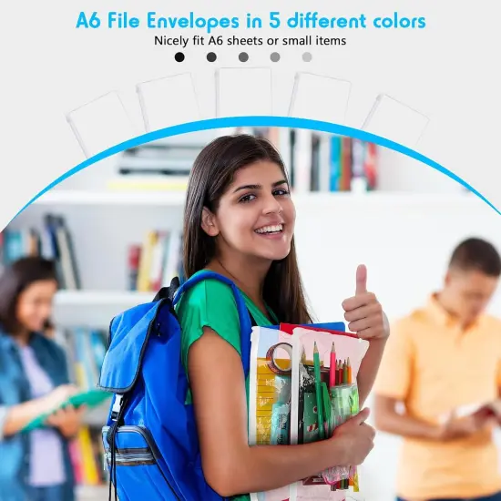 200 Pcs Poly Envelopes Zip Bulk {3}