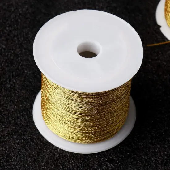 Gold Thread String for Bracelet Making {3}