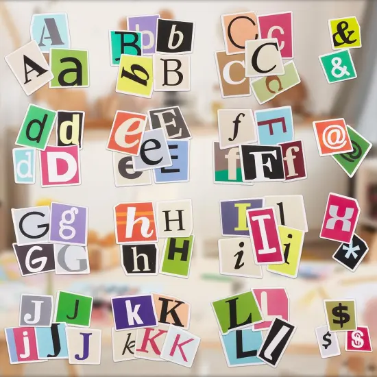 400Pcs Alphabet Letter Stickers {2}