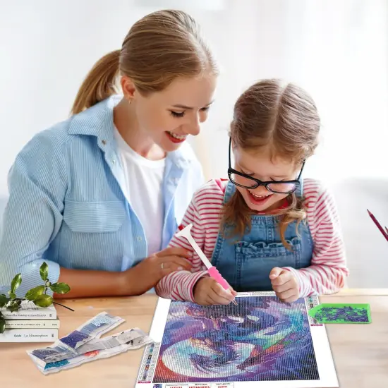 Dragon 5D Diamond Painting Art Kit for Adults &ndash; 12x16 Inches {4}