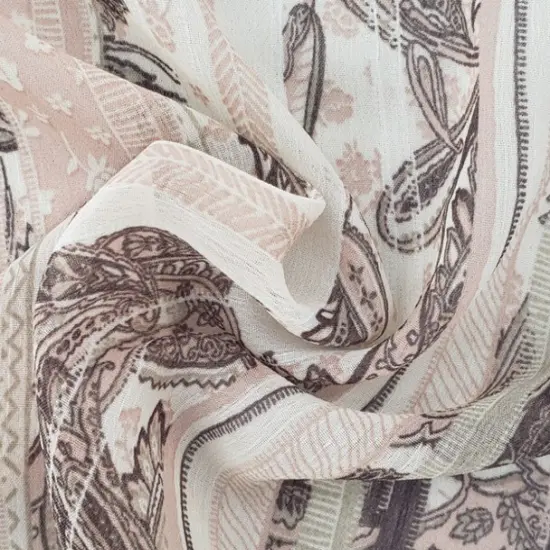 Yoryu Chiffon Neutral 1 Yard Lightweight 100% Polyester Sheer Fabric, 56/58" Wide, Ideal for Apparel {3}