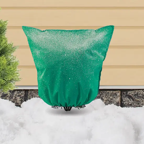 Collections Etc Easy-to-Use 23 x 23-inch Plant Protectors - Set of 4 {1}