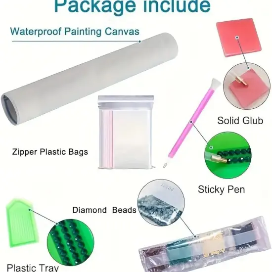 5D Hummingbird Diamond Art Kits for Adults {3}