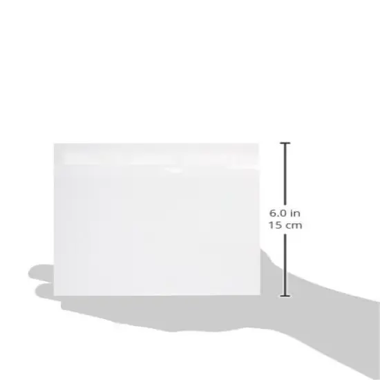 Clear Plastic Envelope Bags, A2 100 Envelope Bags {2}