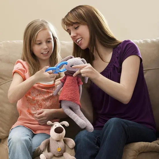 Safety Eyes for Crocheting Auxiliary (BLUE) {4}