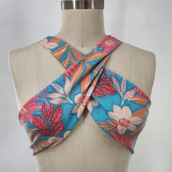 1 Yard Soft Slub Rayon Nylon Fabric Violet Lightweight Apparel Material 58/59 Inches Width {4}