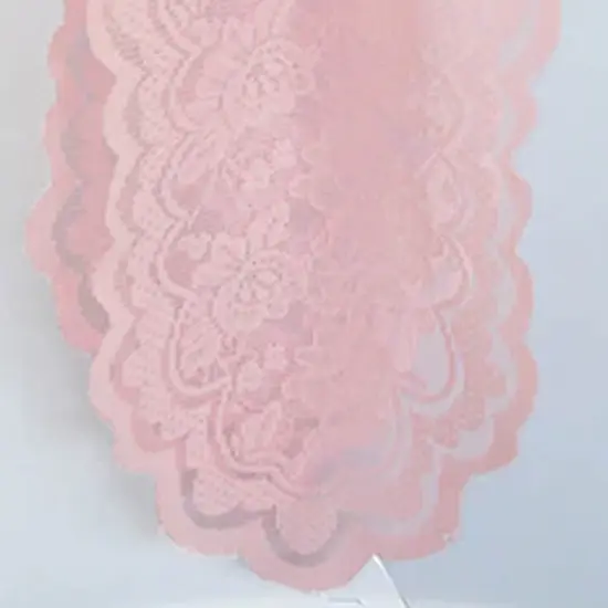 10 Pieces Pink Caspari Lace Chair Sashes for Elegant Event Seating D&eacute;cor 9" x 108" {5}