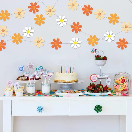 Summer Daisy Groovy Boho Classroom Decor {2}