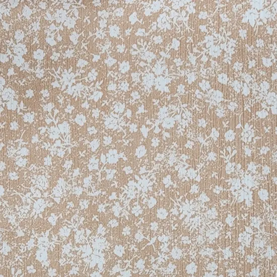 1 Yard Woven Rayon Taupe Crinkle Fabric 50/52" Wide Crepon Style for Garments & Accessories {2}