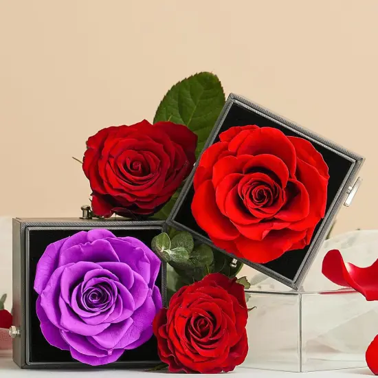 Preserved Rose Gifts for Mom Birthday {2}